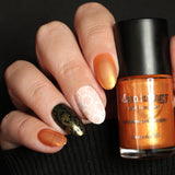 Sunset Glow (B553) - Shimmer Orange Stamping Polish