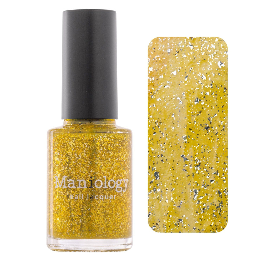 Yellow Brick Road (P164) - Yellow Glitter Nail Polish