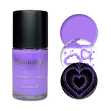 VHS Violet (B552) - Cream Purple Stamping Polish