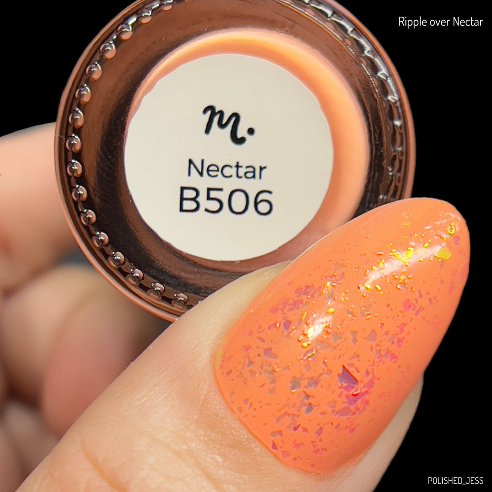 Nectar (B506) - Cream Peachy Orange Stamping Polish