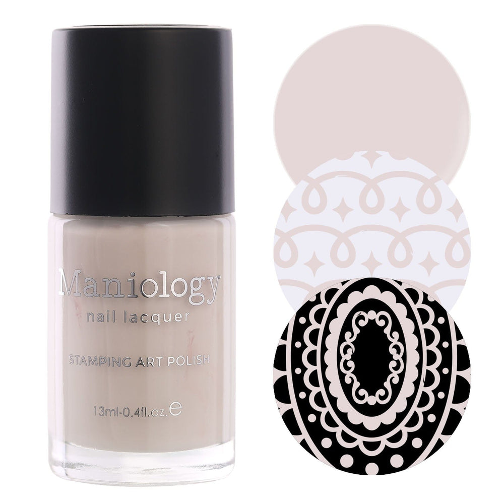 Marshmallow (B537) - Eggshell White Stamping Polish