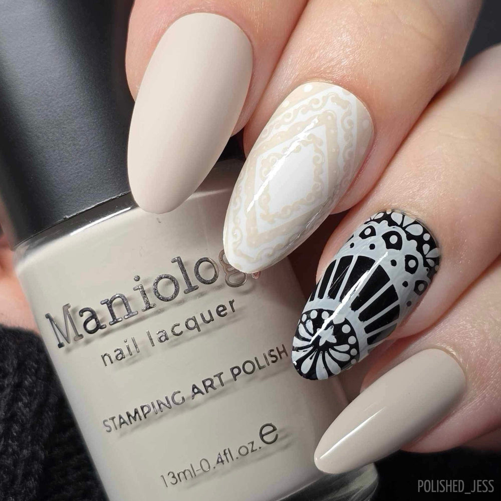 Marshmallow (B537) - Eggshell White Stamping Polish