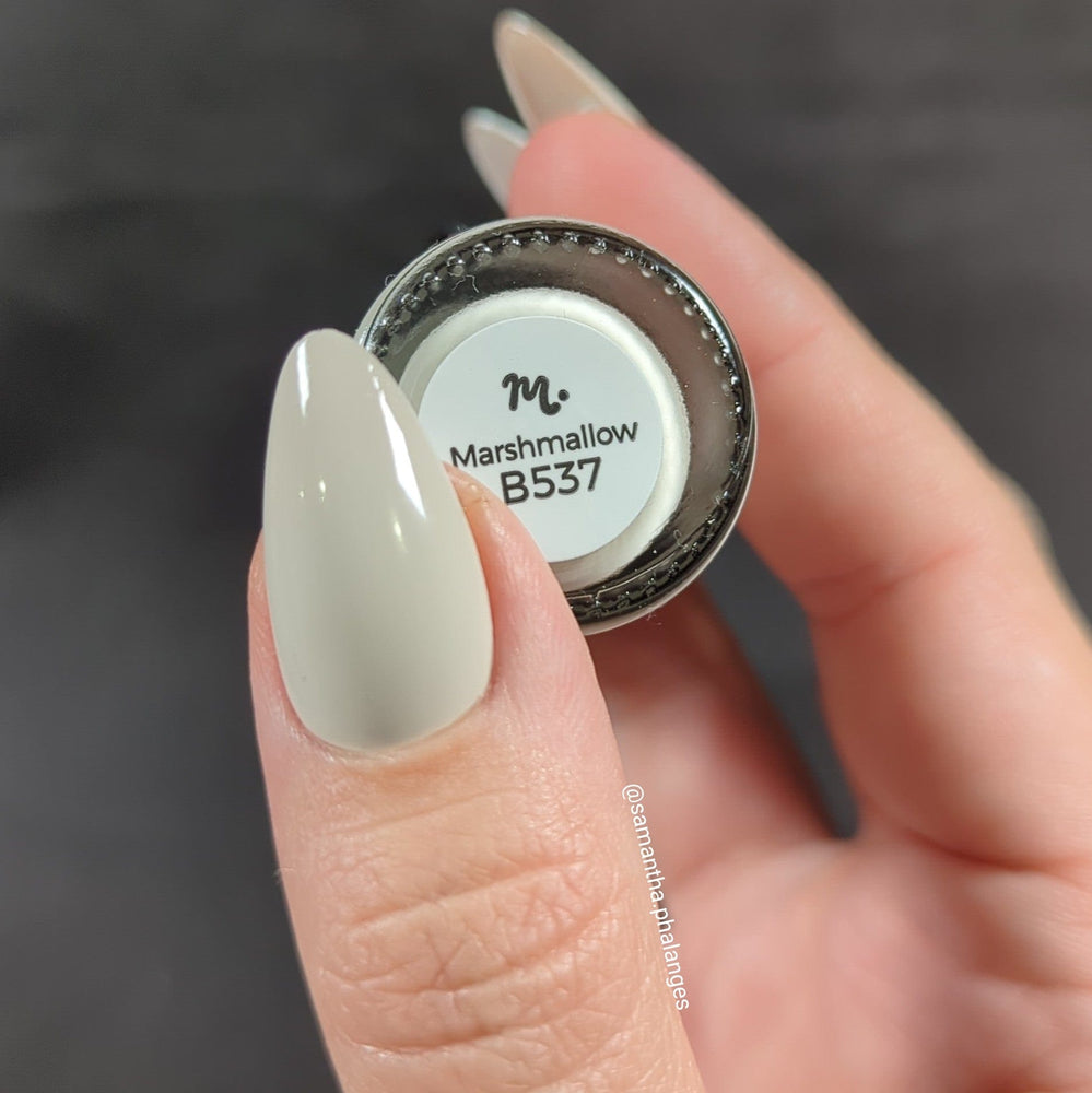 Marshmallow (B537) - Eggshell White Stamping Polish