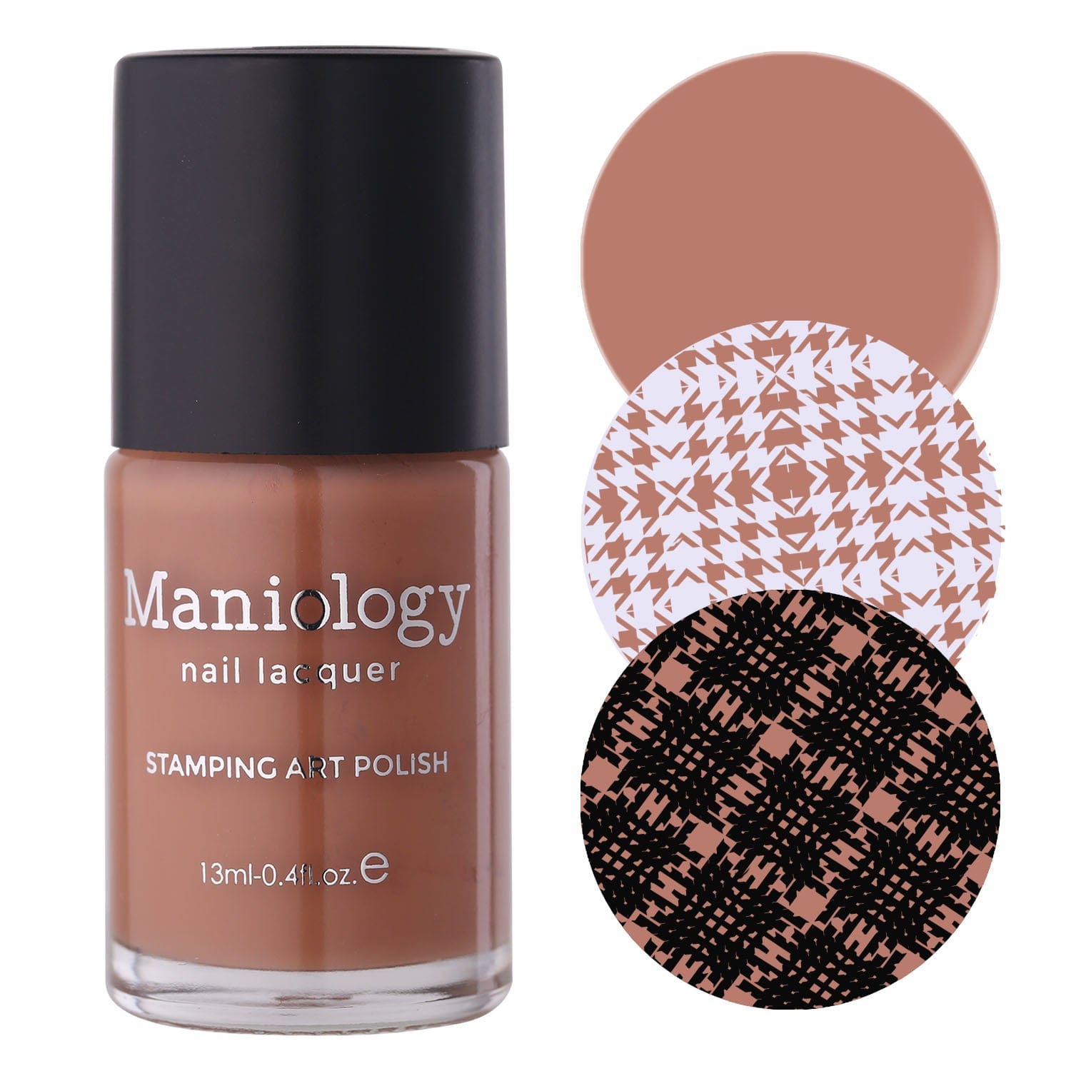 Teatime (B525) - Cream Brown Stamping Polish – Maniology