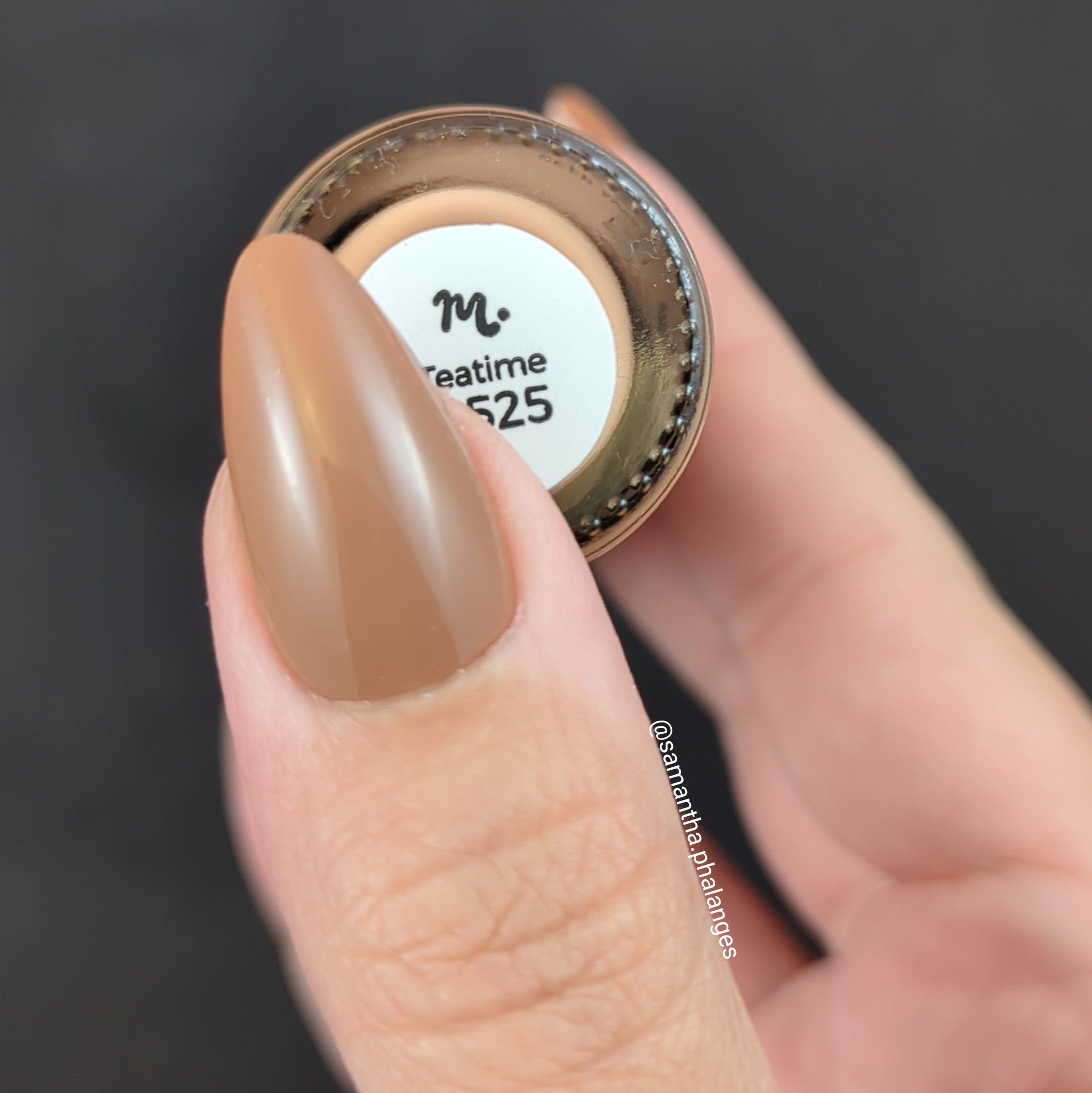 Teatime (B525) - Cream Brown Stamping Polish – Maniology