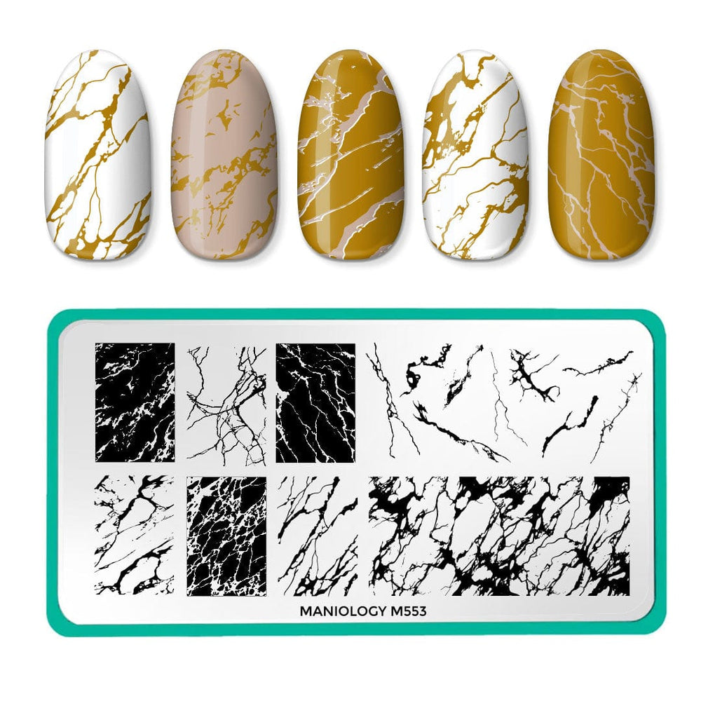 Marble (M553) - Nail Stamping Plate