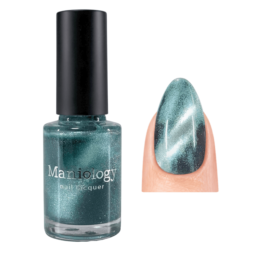 Freshwater (P195) - Light Blue Magnetic Shimmer Nail Polish