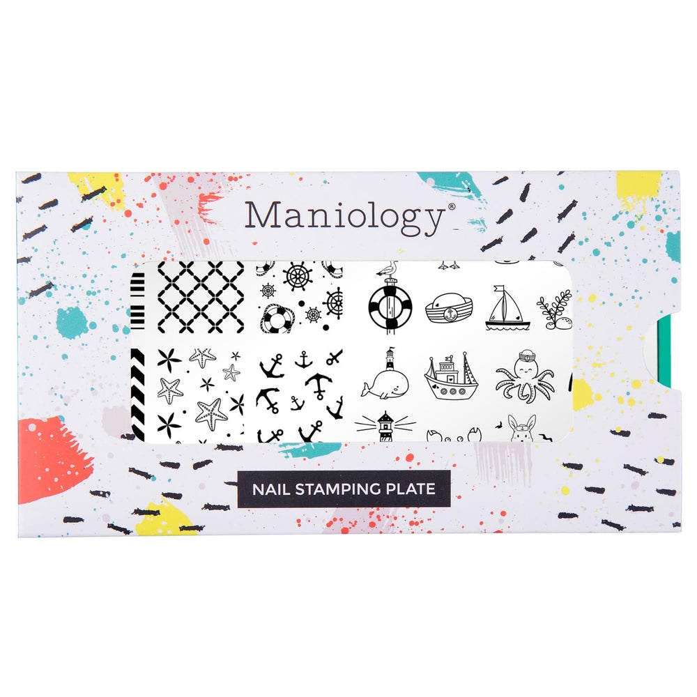 Maritime Moin (M492) - Nail Stamping Plate