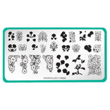 Morning Glory (M666) - Nail Stamping Plate