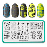 Crime Scene (M394) - Nail Stamping Plate