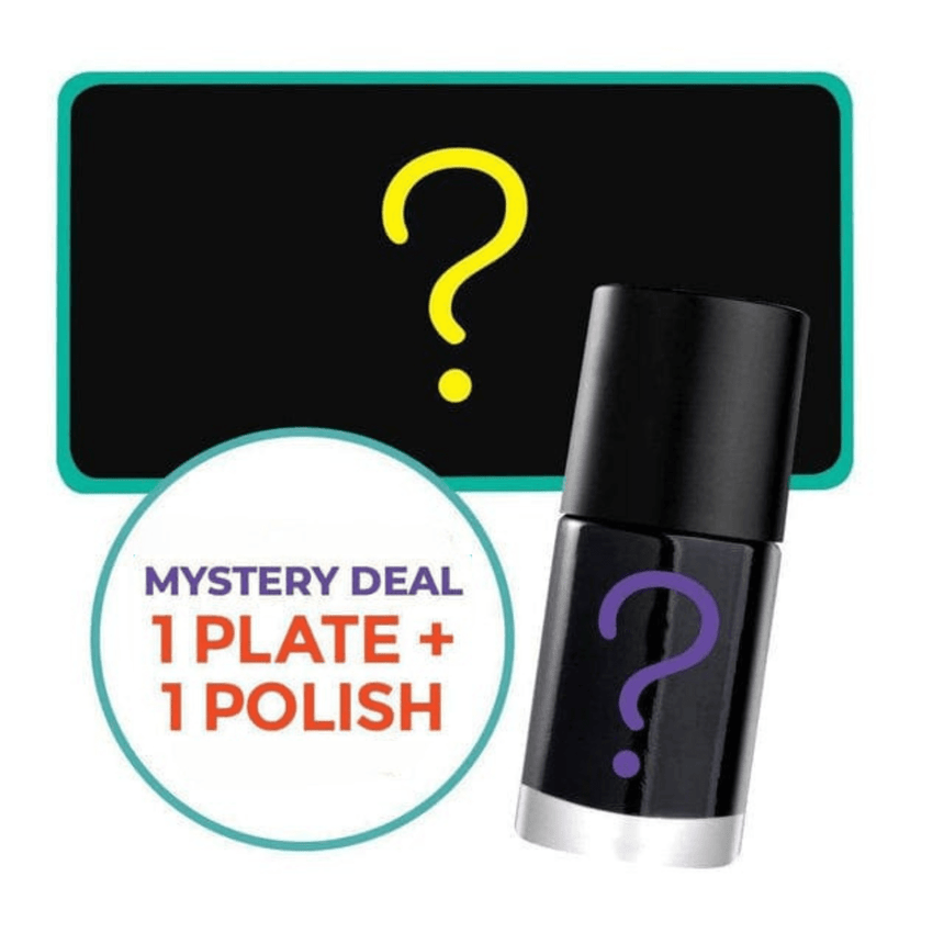 Mystery Deal 1 Stamping Plate & 1 Stamping Polish (Limit 1 Per Order)
