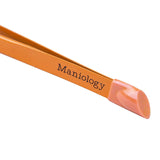 Dual-Ended Nail Art Tweezer and Silicone Pusher
