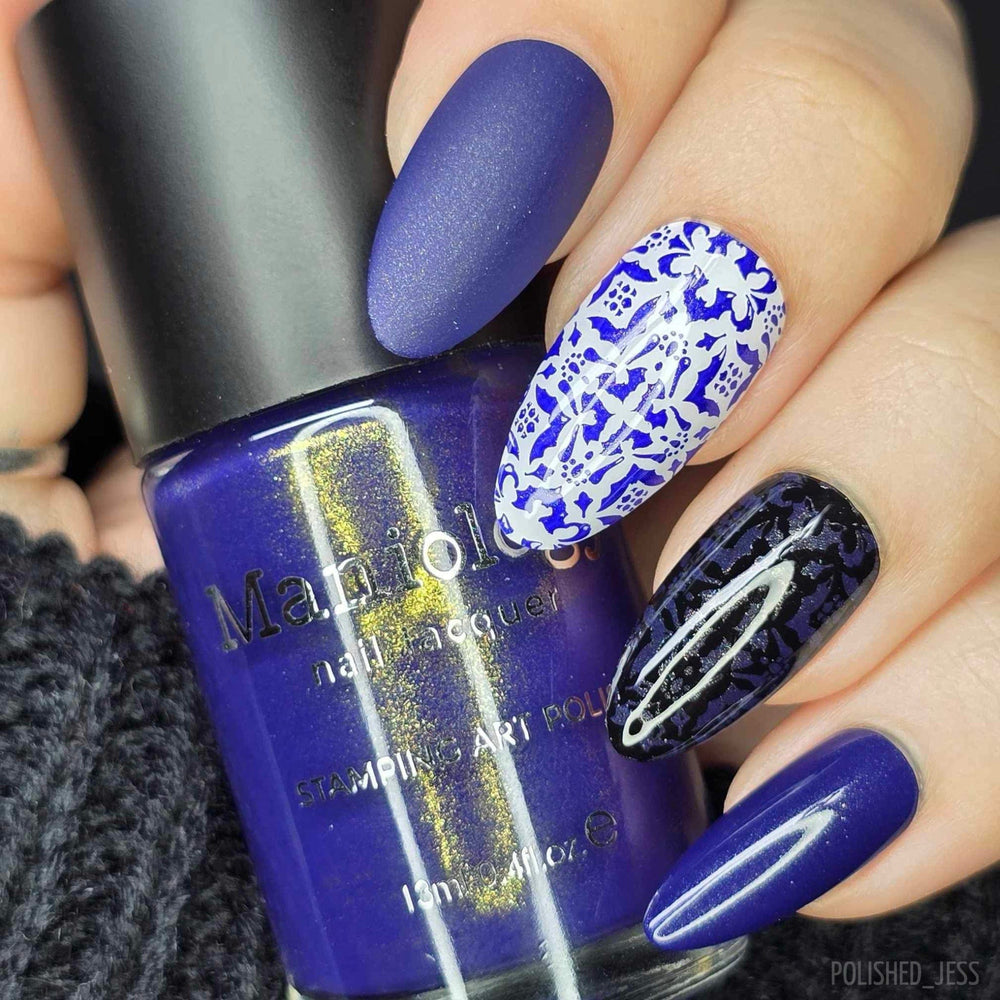 Nightshade: 3-Piece Gold Shimmer Stamping Polish Set