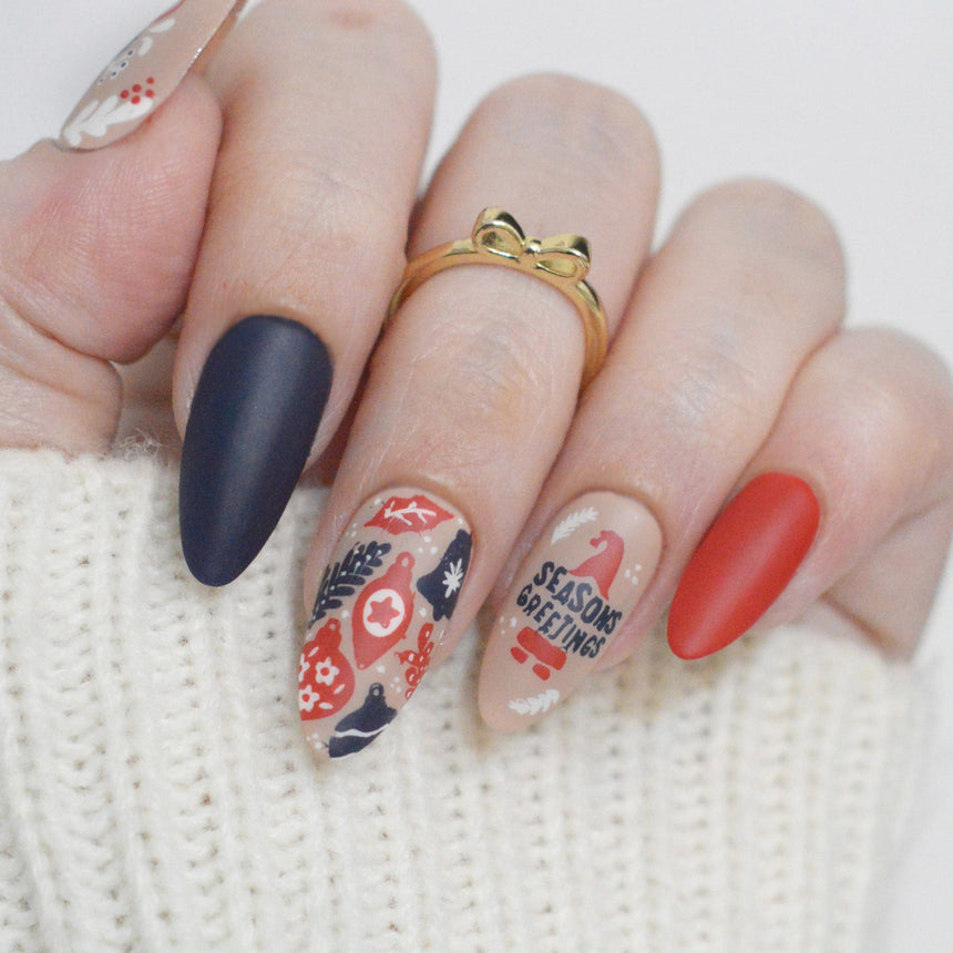 Nordic Noel (M644) - Nail Stamping Plate