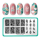 Nordic Noel (M644) - Nail Stamping Plate