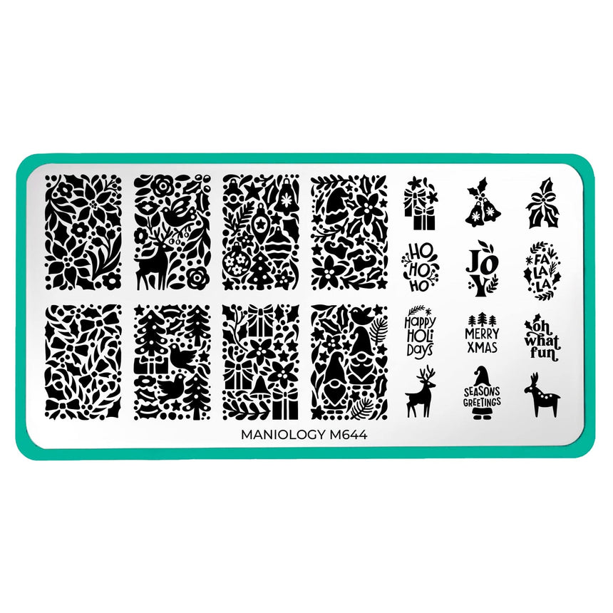 Nordic Noel (M644) - Nail Stamping Plate