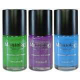 Northern Gleam: 3-Piece Pearl Cream Stamping Polish Set