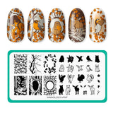 Northern Pals (M747) - Nail Stamping Plate