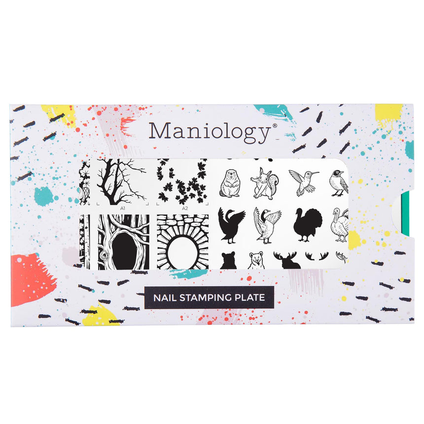 Northern Pals (M747) - Nail Stamping Plate