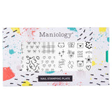 Notebook Scribbles (M626) - Nail Stamping Plate