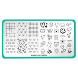Notebook Scribbles (M626) - Nail Stamping Plate