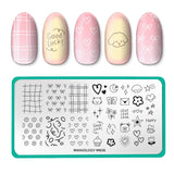 Notebook Scribbles (M626) - Nail Stamping Plate