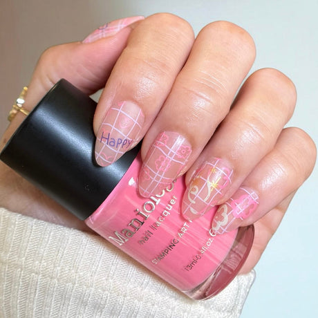 Notebook Scribbles (M626) - Nail Stamping Plate