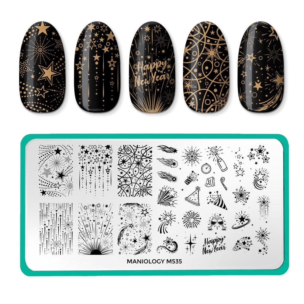 NYE (M535) - Nail Stamping Plate