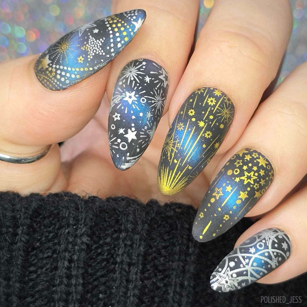 NYE (M535) - Nail Stamping Plate