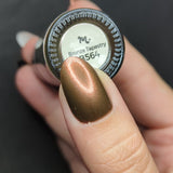 Bronze Tapestry (B564) - Brown Metallic Shimmer Stamping Polish