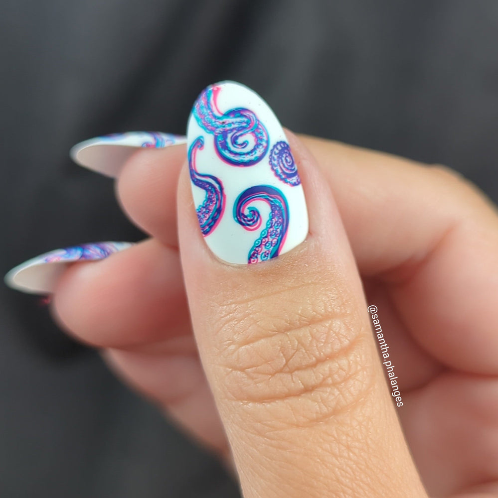 OctoScape (M525) - Nail Stamping Plate