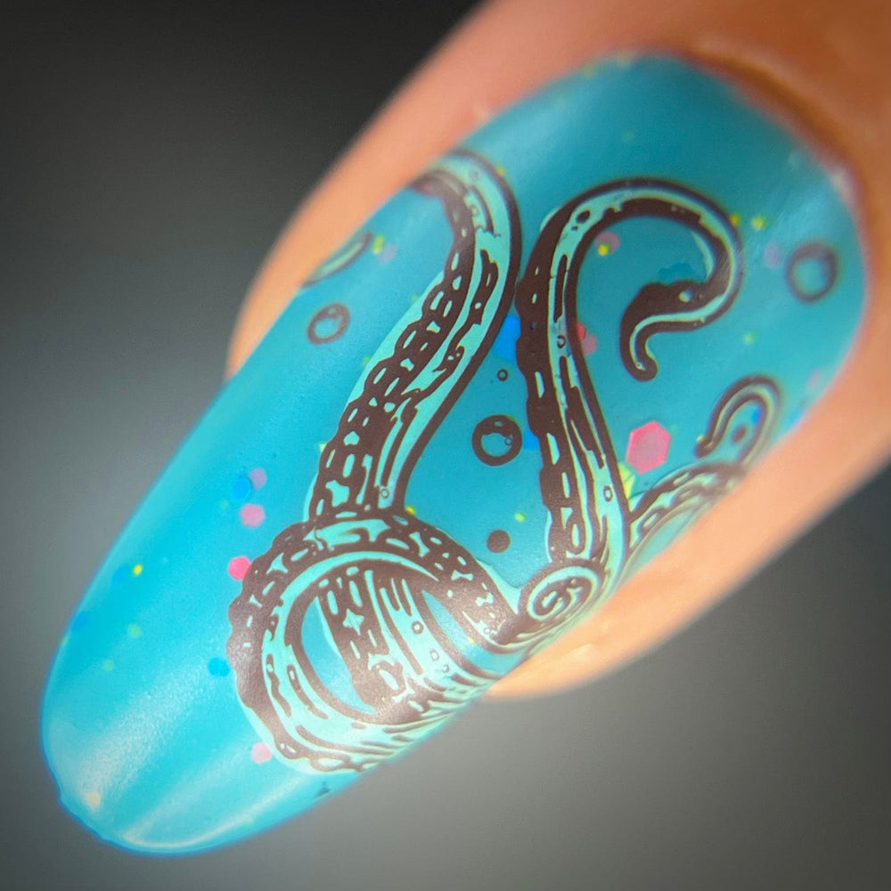 OctoScape (M525) - Nail Stamping Plate