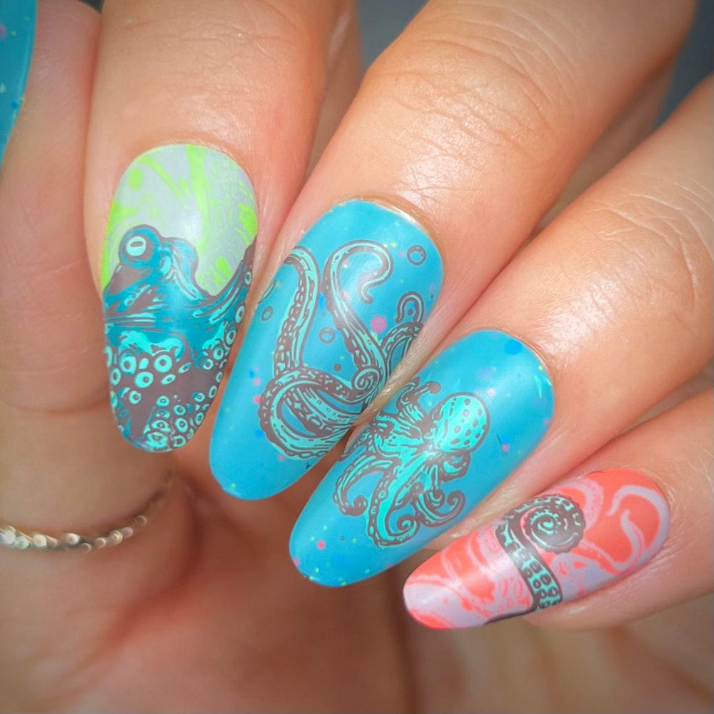 OctoScape (M525) - Nail Stamping Plate