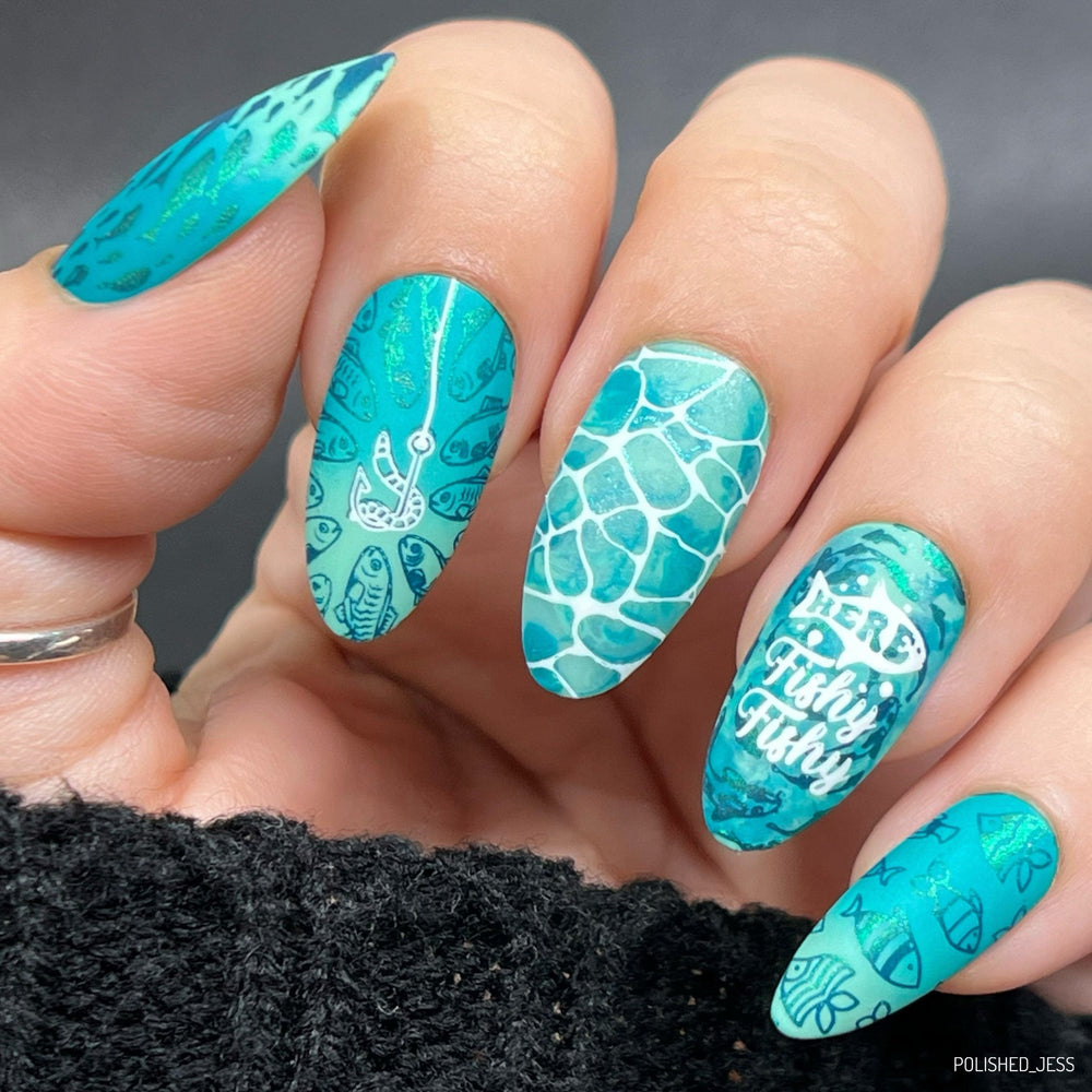 Off the Hook (M488) - Nail Stamping Plate