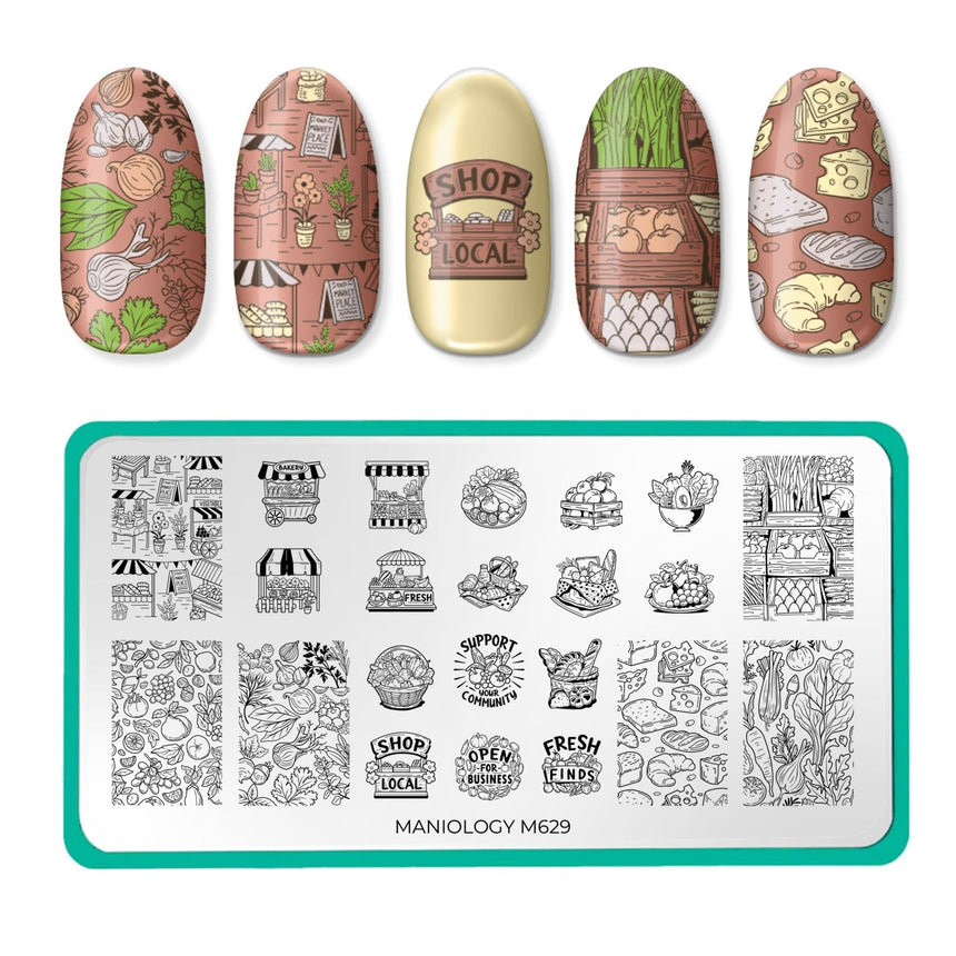 Open Market (M629) - Nail Stamping Plate