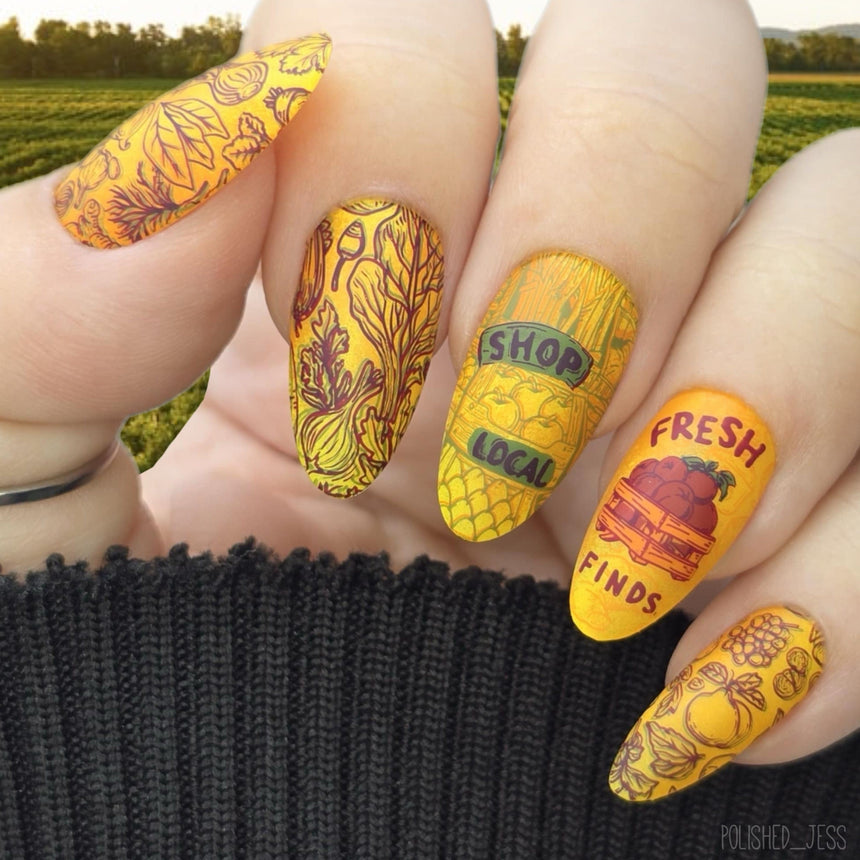 Open Market (M629) - Nail Stamping Plate