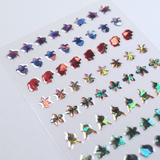 Orchids Garden (MS-132) - Nail Art Sticker