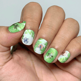 Orchids Garden (MS-132) - Nail Art Sticker