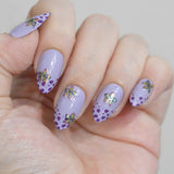 Orchids Garden (MS-132) - Nail Art Sticker