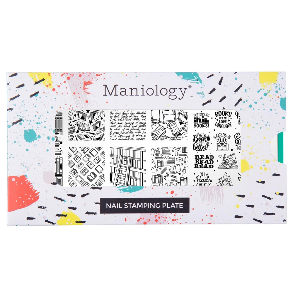 Page Turners (M422) - Nail Stamping Plate