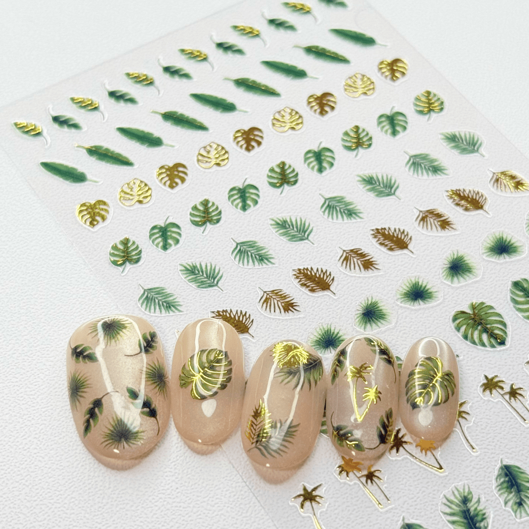Palm Parade (MS-104) - Nail Art Sticker – Maniology