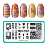 Party Animal (M700) - Nail Stamping Plate
