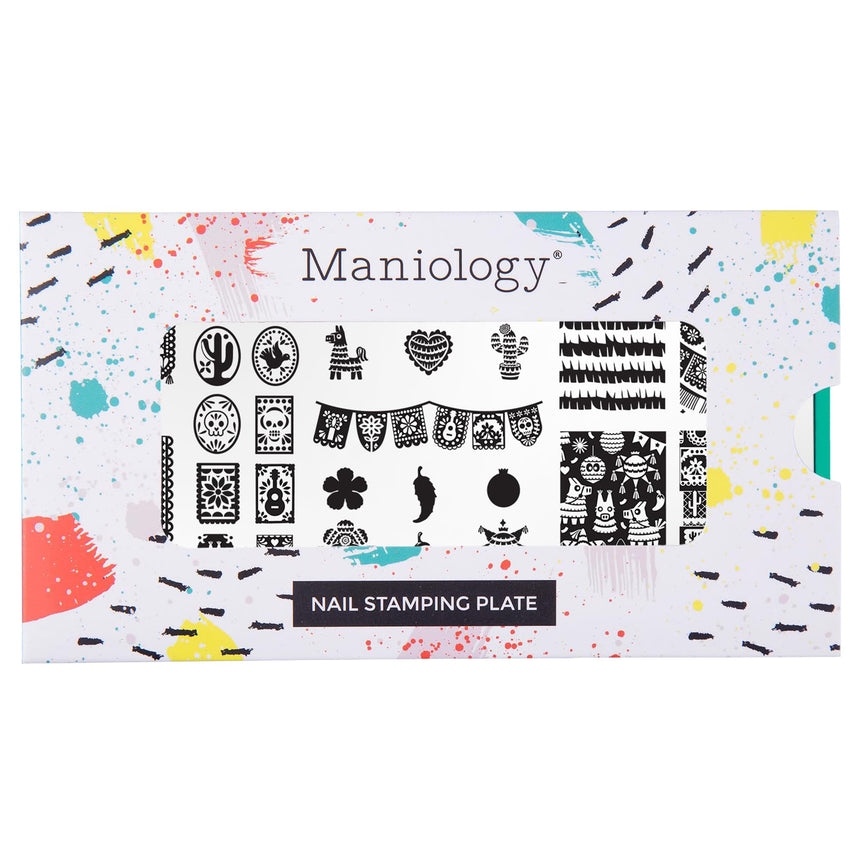 Party Animal (M700) - Nail Stamping Plate