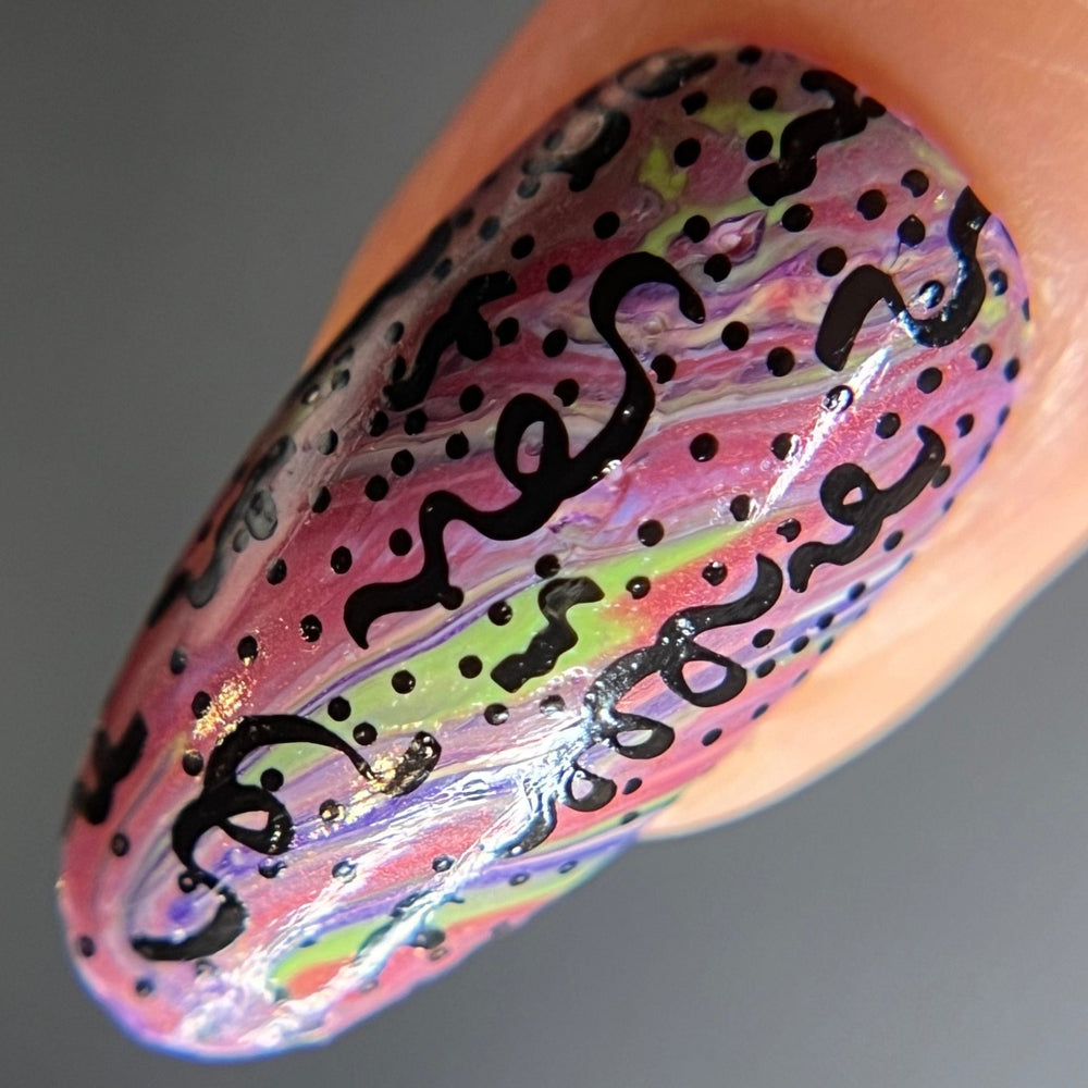 Party Time (M457) - Nail Stamping Plate