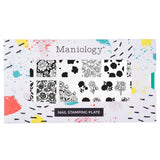 Peony Petals (M665) - Nail Stamping Plate