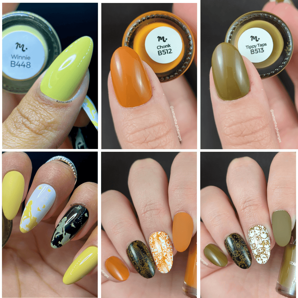 Perfect Trio: 3 Piece Caramel Delight Stamping Polish Collection