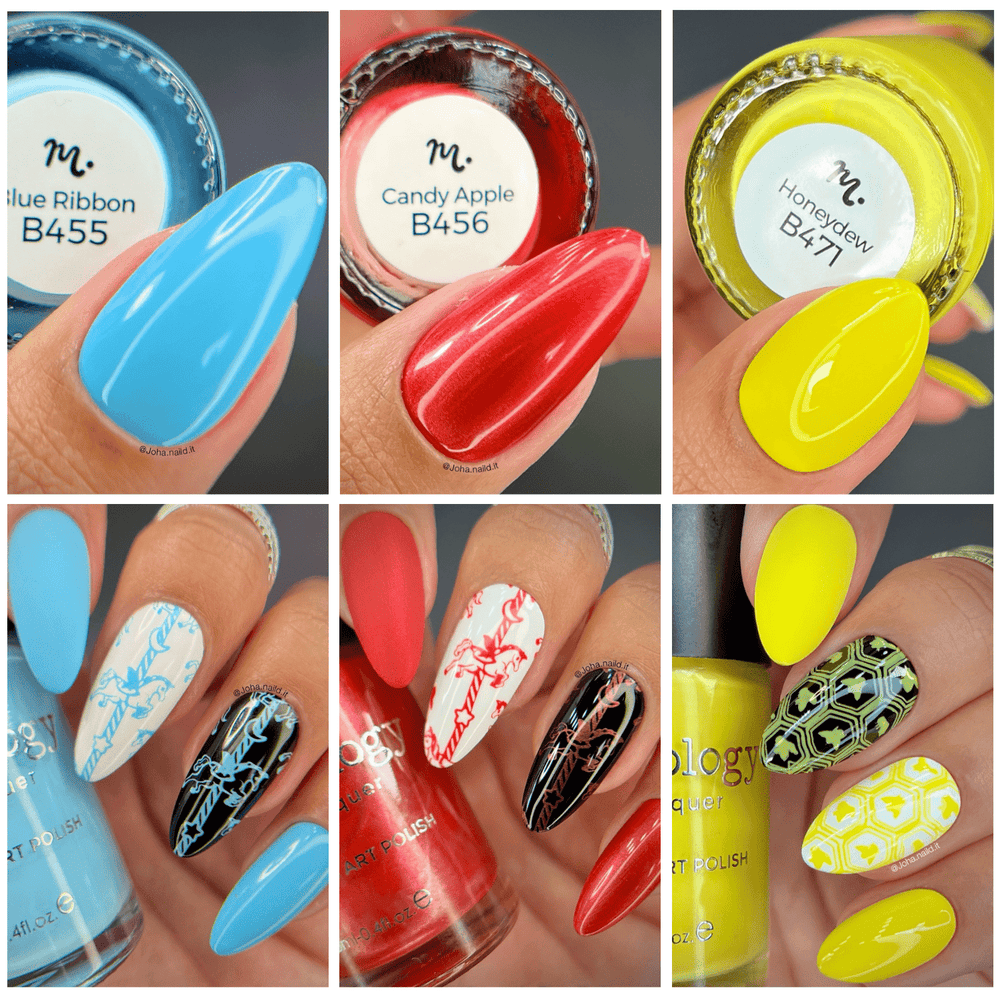 Perfect Trio: 3 Piece Carnival Stamping Polish Collection