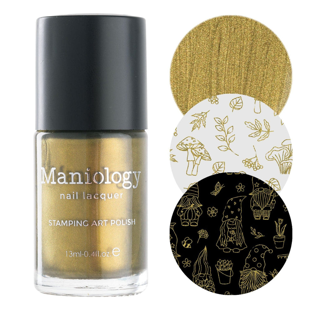 Perfect Trio: 3 Piece Moss & Bark Stamping Polish Collection