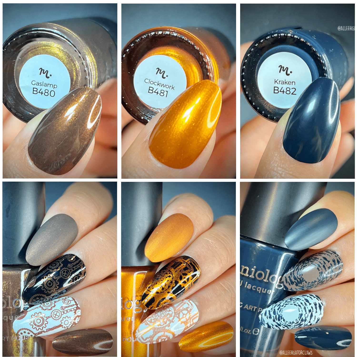 Perfect Trio: 3 Piece Woodland Whispers Stamping Polish Collection ...