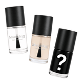 Perfect Trio - Smudge Free Top Coat, Sticky Base Coat, Mystery Stamping Polish